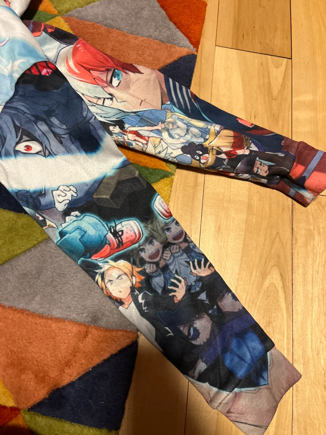 My Hero Academia All-Over Print Hoodie - photo 4