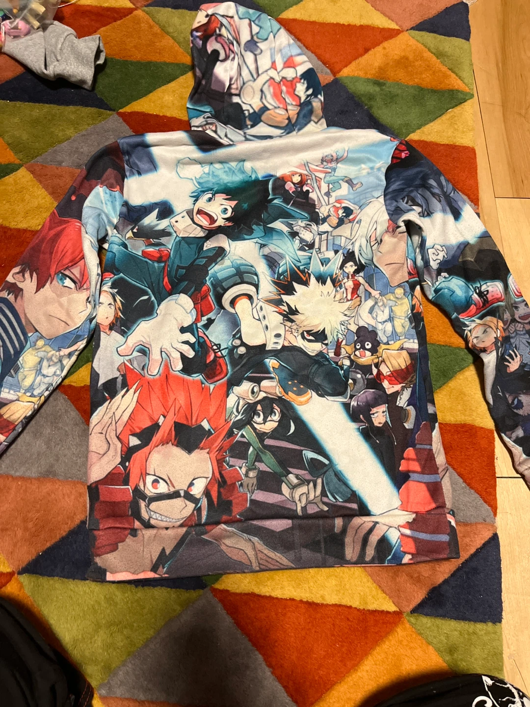 My Hero Academia All-Over Print Hoodie - photo 5