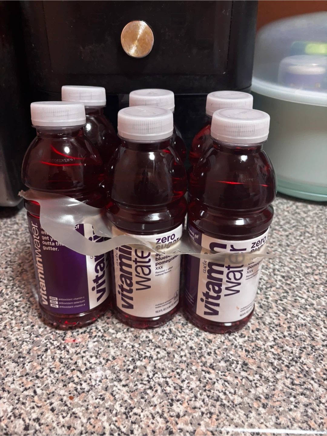 6 Pack Glaceau Vitaminwater Zero Sugar XXX