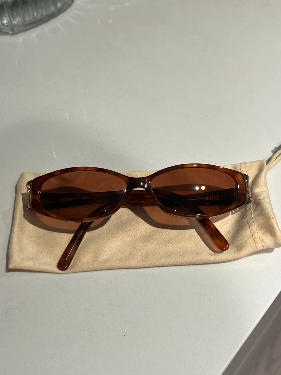 Fendi Tortoiseshell prescription eyeglasses