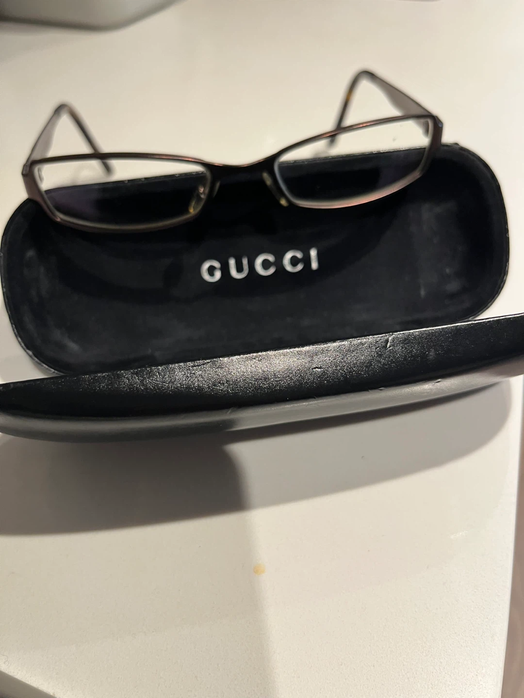 Gucci Eyeglasses with Rhinestone Detailing