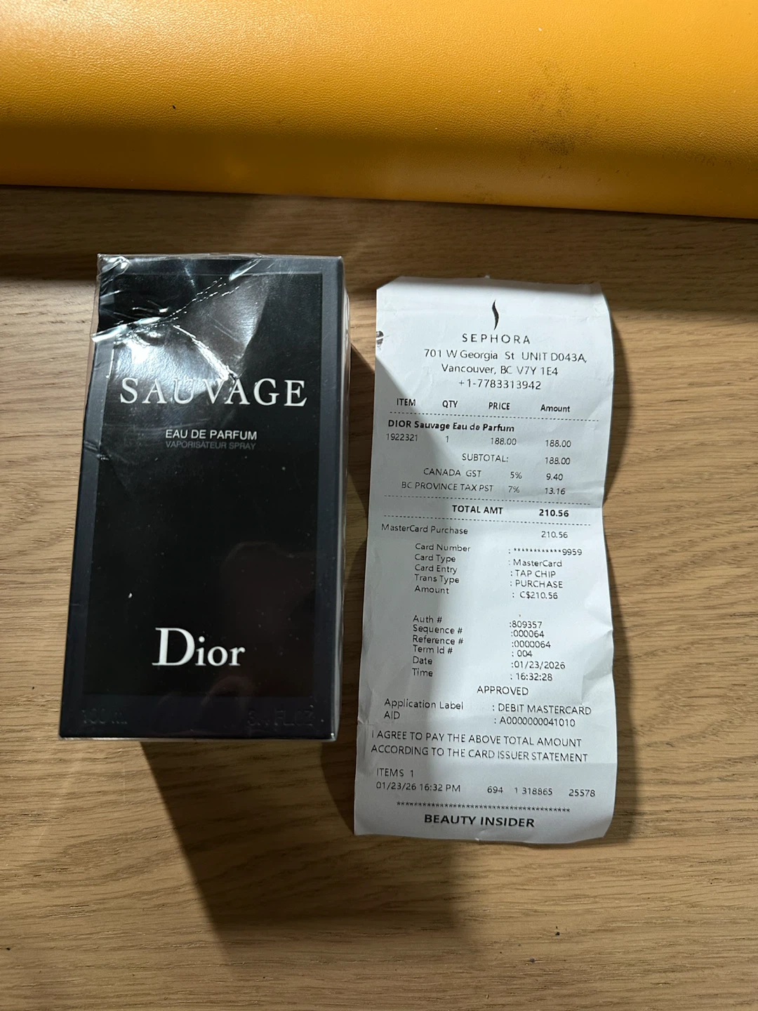Dior Sauvage Eau de Parfum 100ml