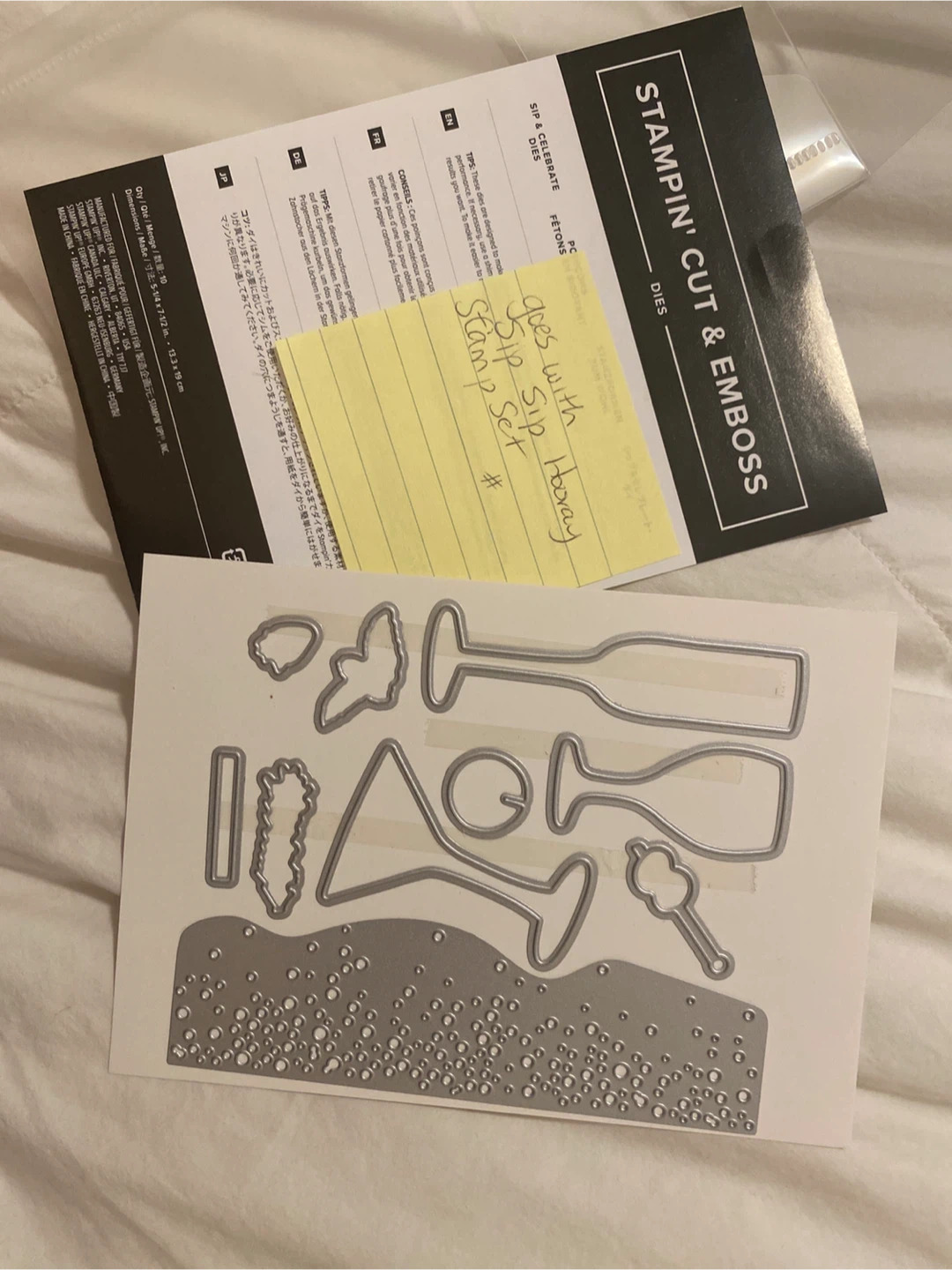 Stampin' Up! Sip & Celebrate Dies