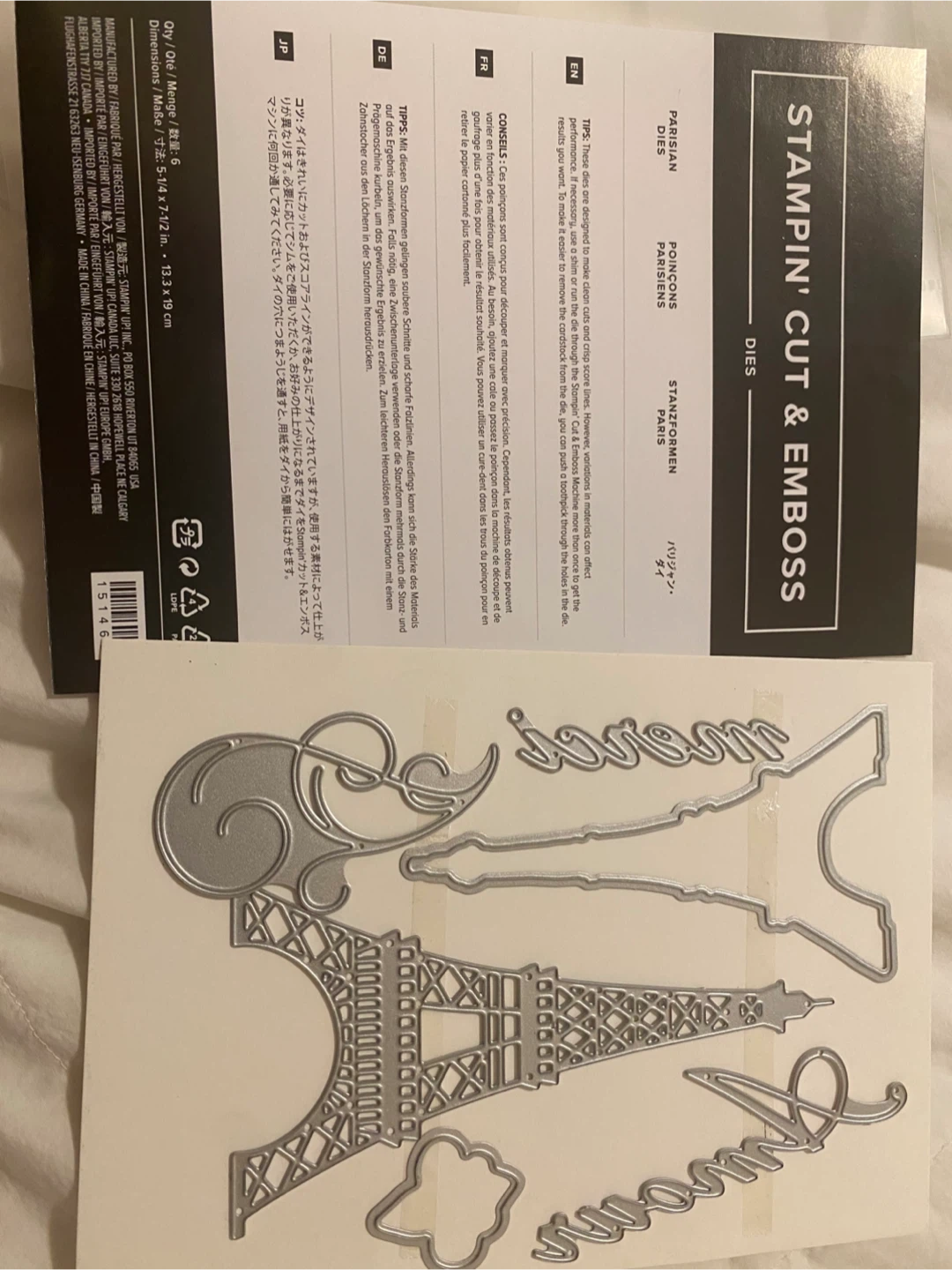 Stampin' Up! Parisian Dies - photo 2