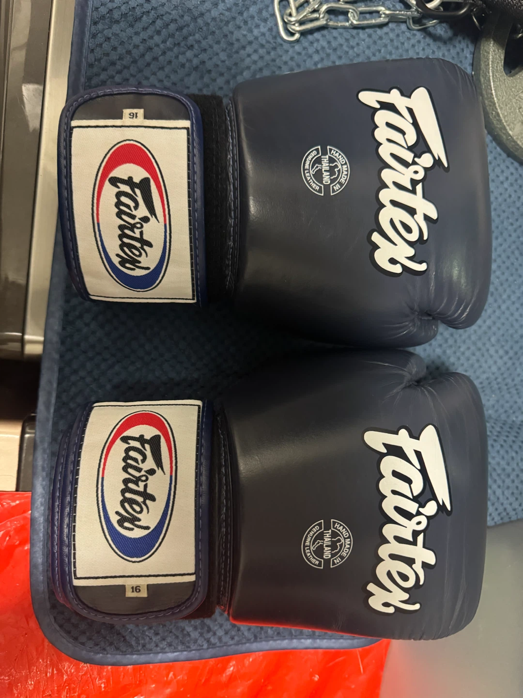 Fairtex Boxing Gloves 16oz Navy Blue