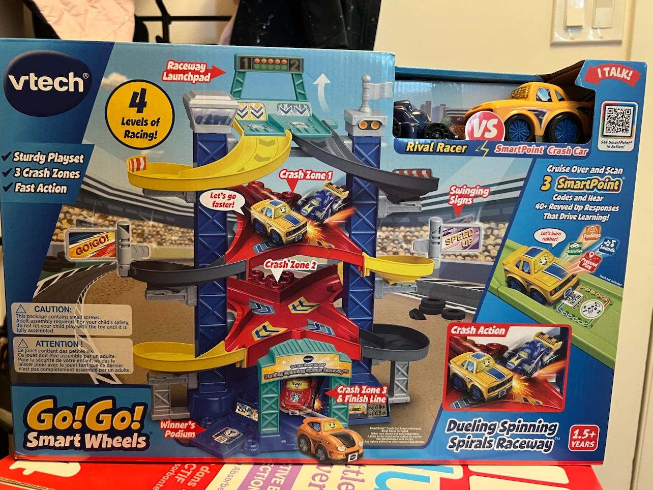 VTech Go! Go! Smart Wheels Dueling Spinning Spirals Raceway