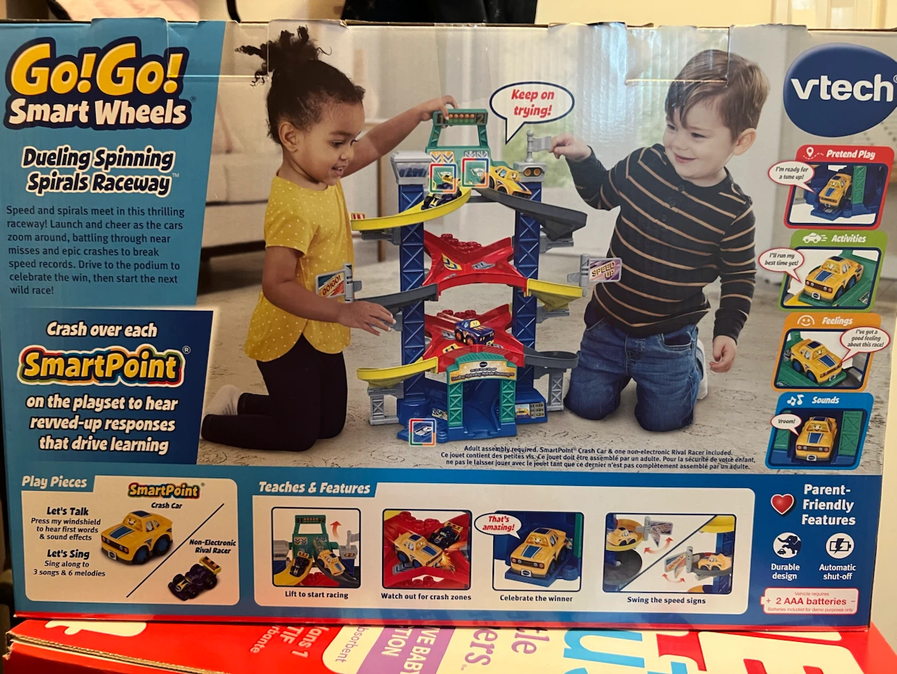 VTech Go! Go! Smart Wheels Dueling Spinning Spirals Raceway - photo 2