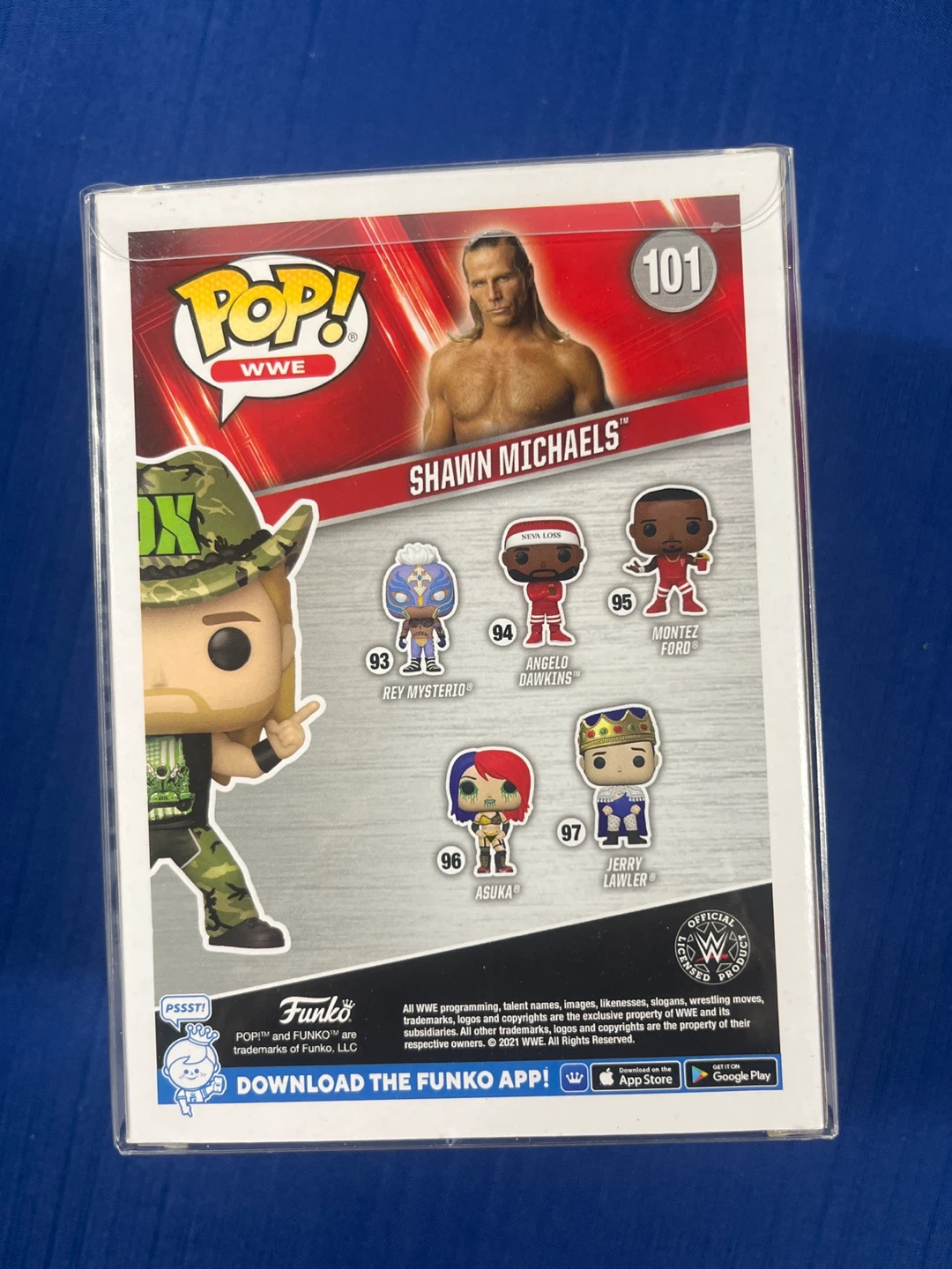 Funko Pop WWE Shawn Michaels #101 DX Camo (EB Exclusive) - photo 4