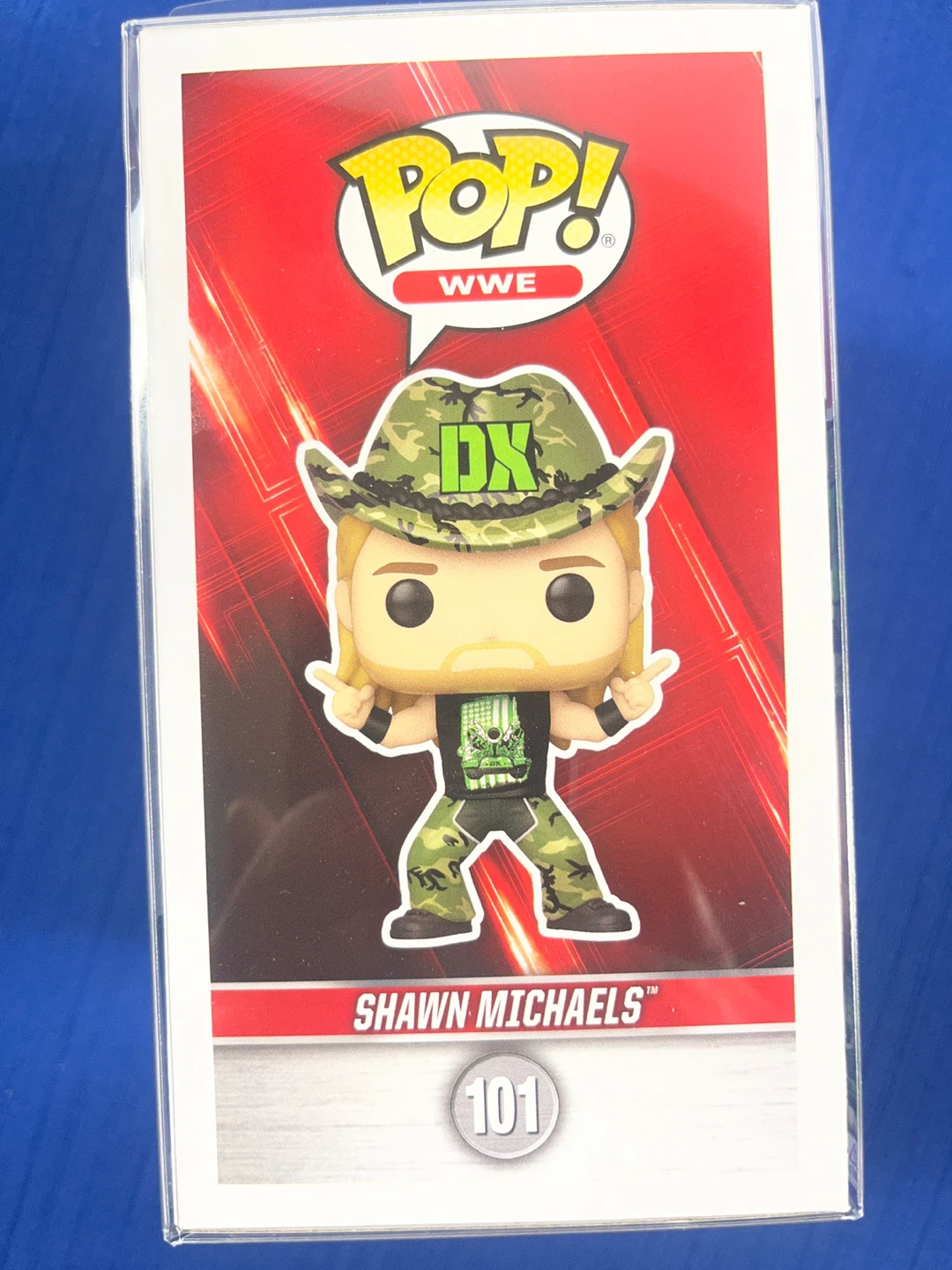 Funko Pop WWE Shawn Michaels #101 DX Camo (EB Exclusive) - photo 5
