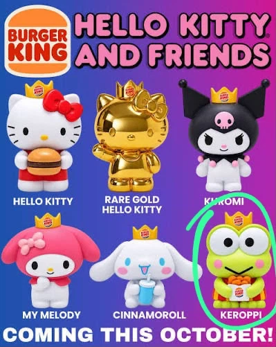 Exchange - sanrio keroppi burger king wanted!
