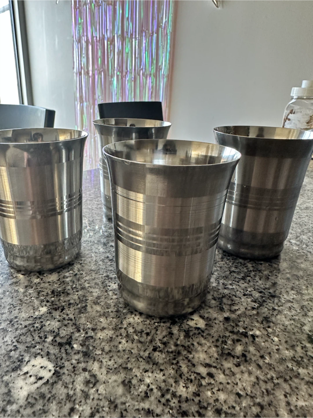 Stainless Steel bowls, small plates and tumblers - photo 4