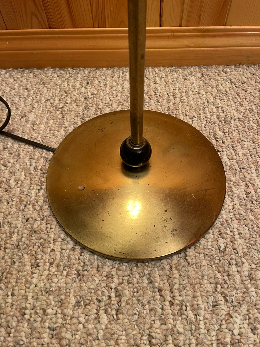 A beautiful antique brass floor lamp - photo 5