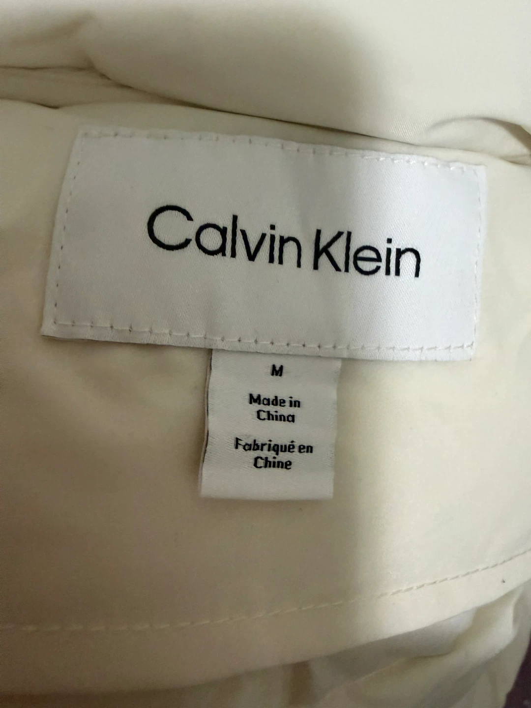 Calvin Klein Puffer Jacket with Faux Fur Hood - photo 4