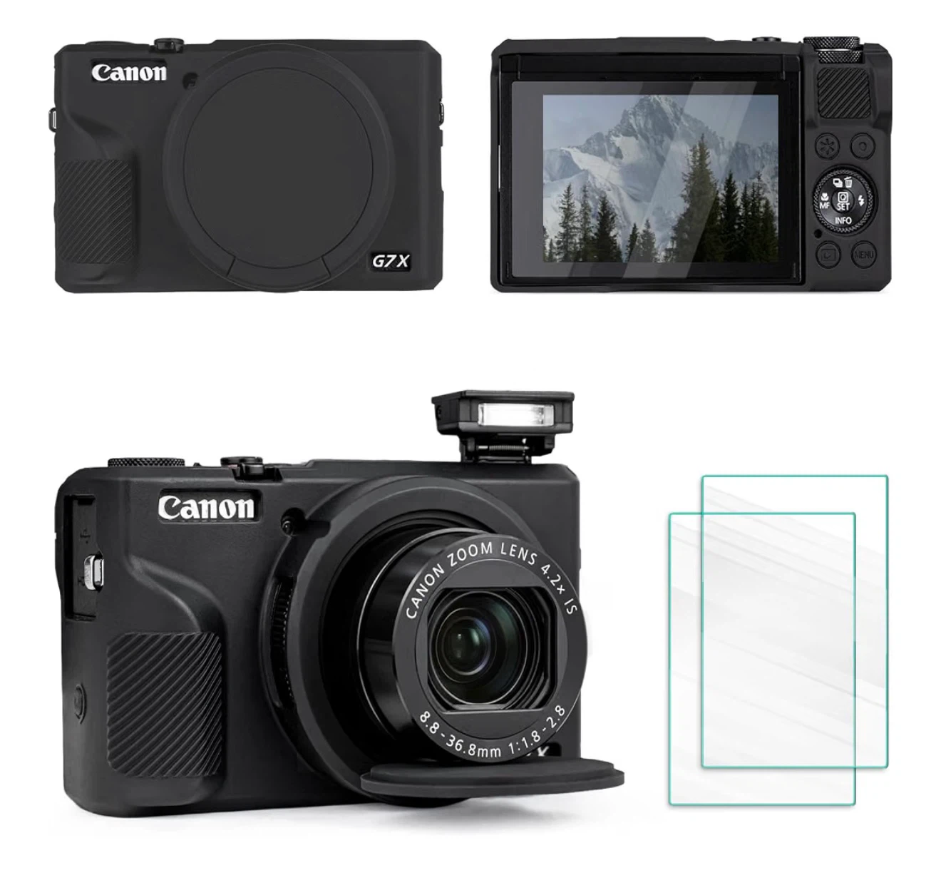 Silicone Case for Canon G7 X Mark III