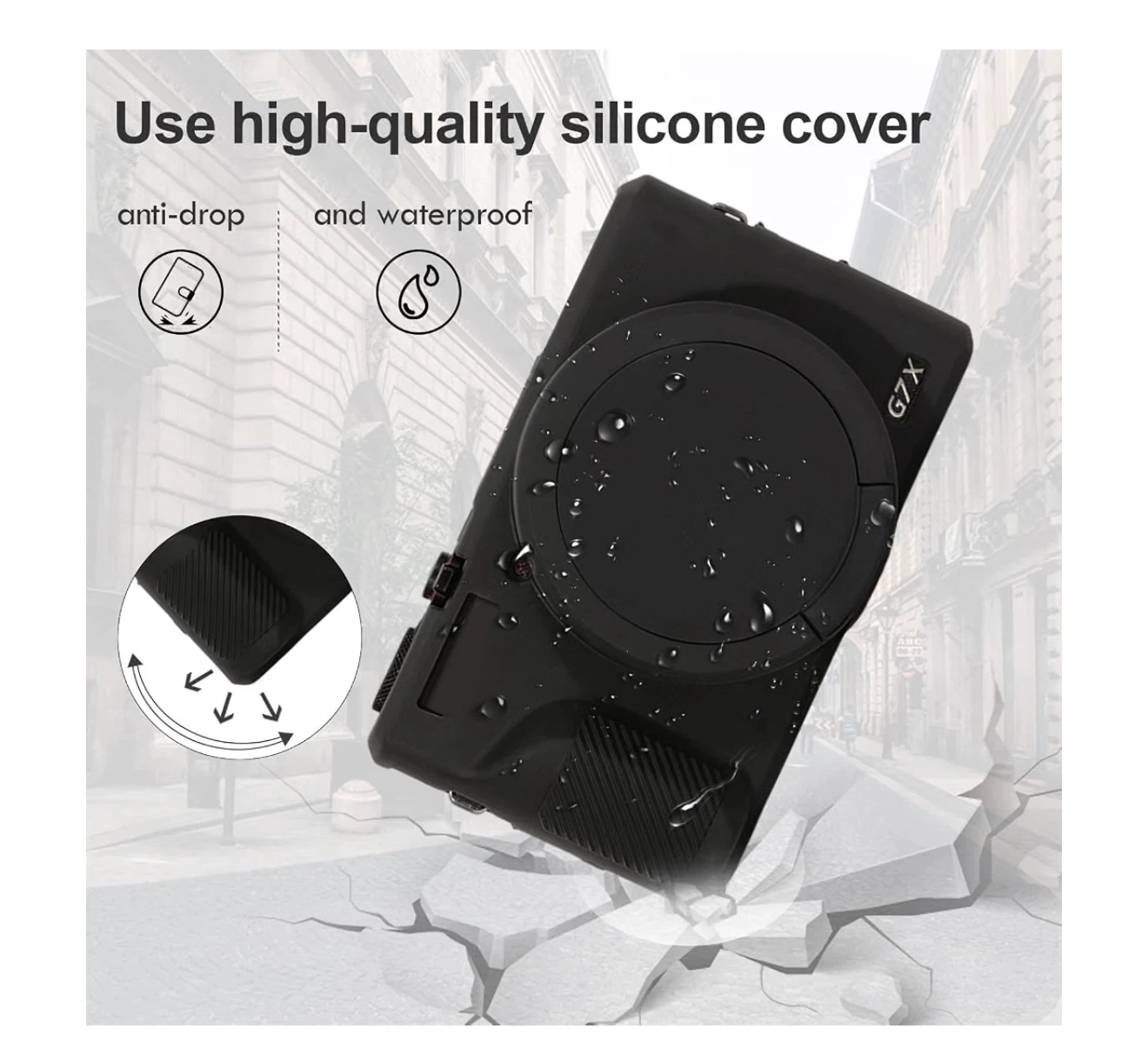 Silicone Case for Canon G7 X Mark III - photo 3