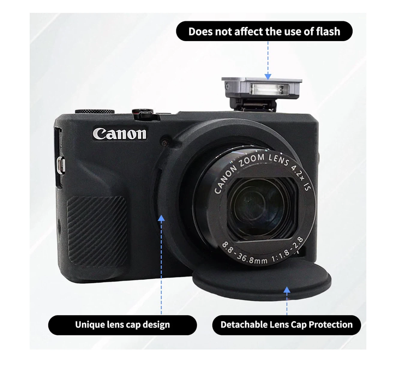 Silicone Case for Canon G7 X Mark III - photo 4