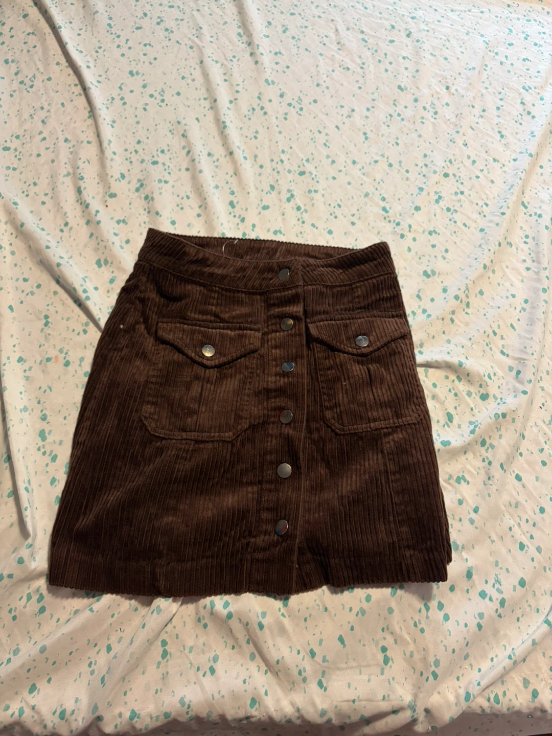Forever 21 Brown Corduroy Skirt