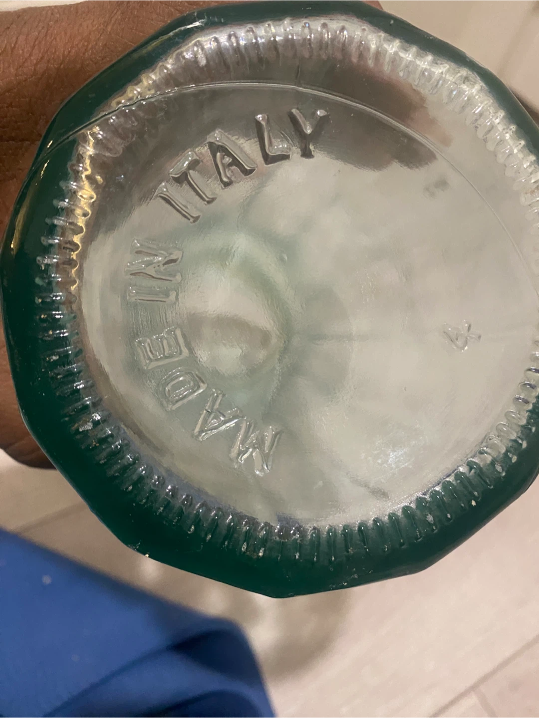 Vintage Italian Glass Storage Jar - photo 3