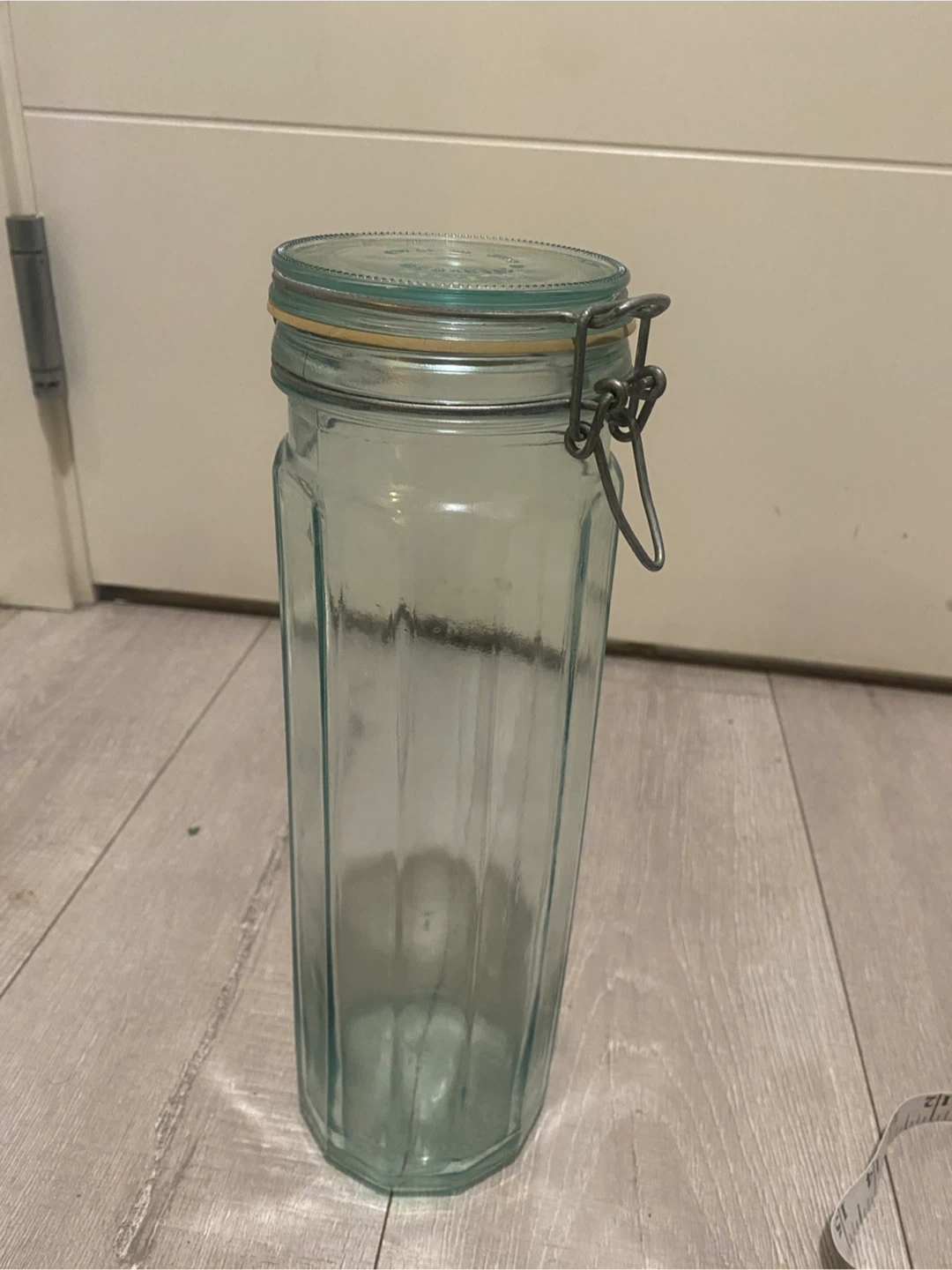 Vintage Italian Glass Storage Jar - photo 4