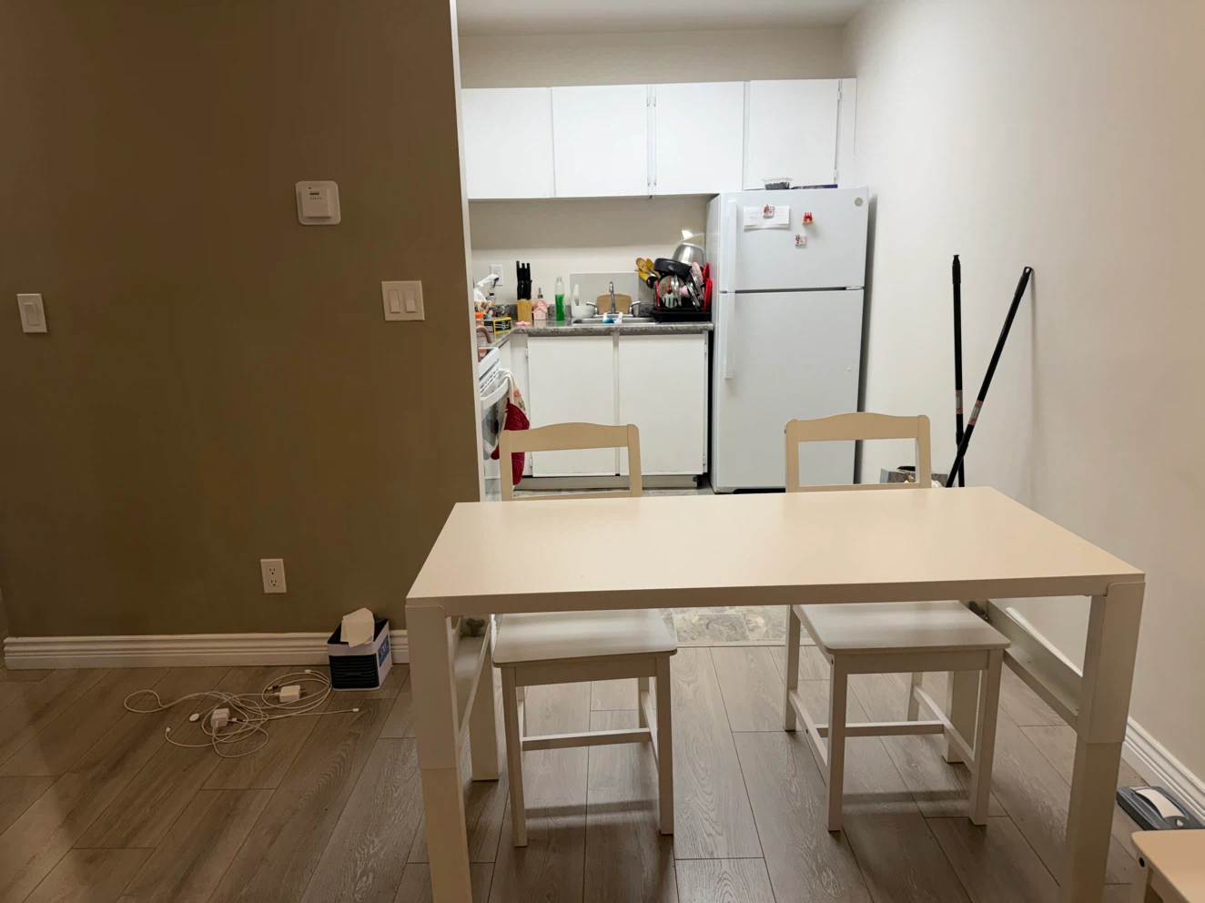 IKEA Table and Two Chairs