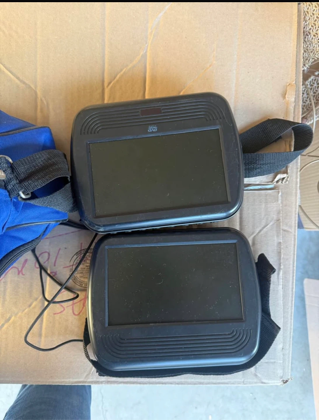 Dual Portable DVD Player System