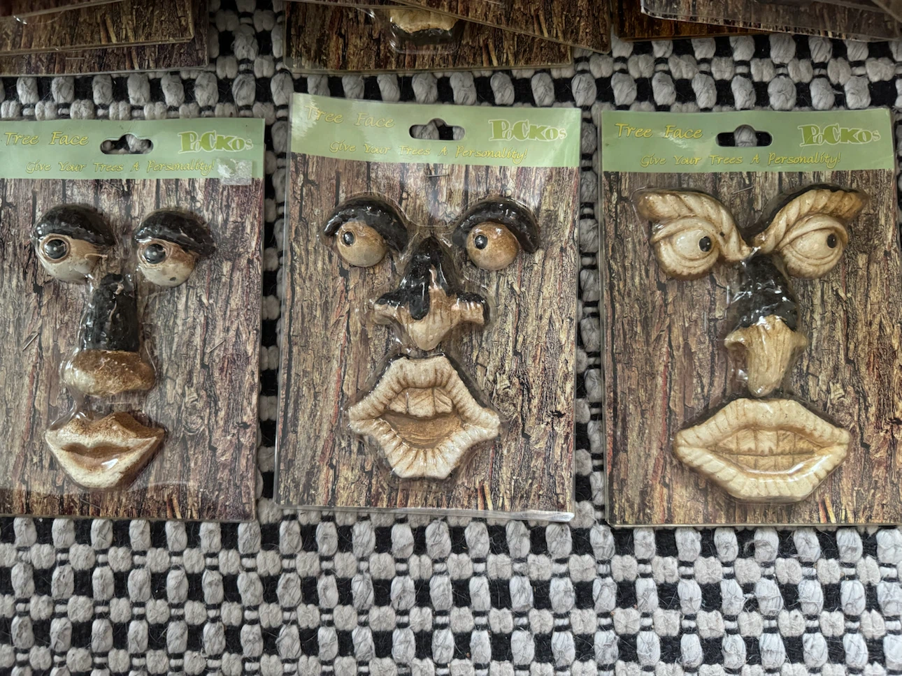 Tree Face Garden Decoration