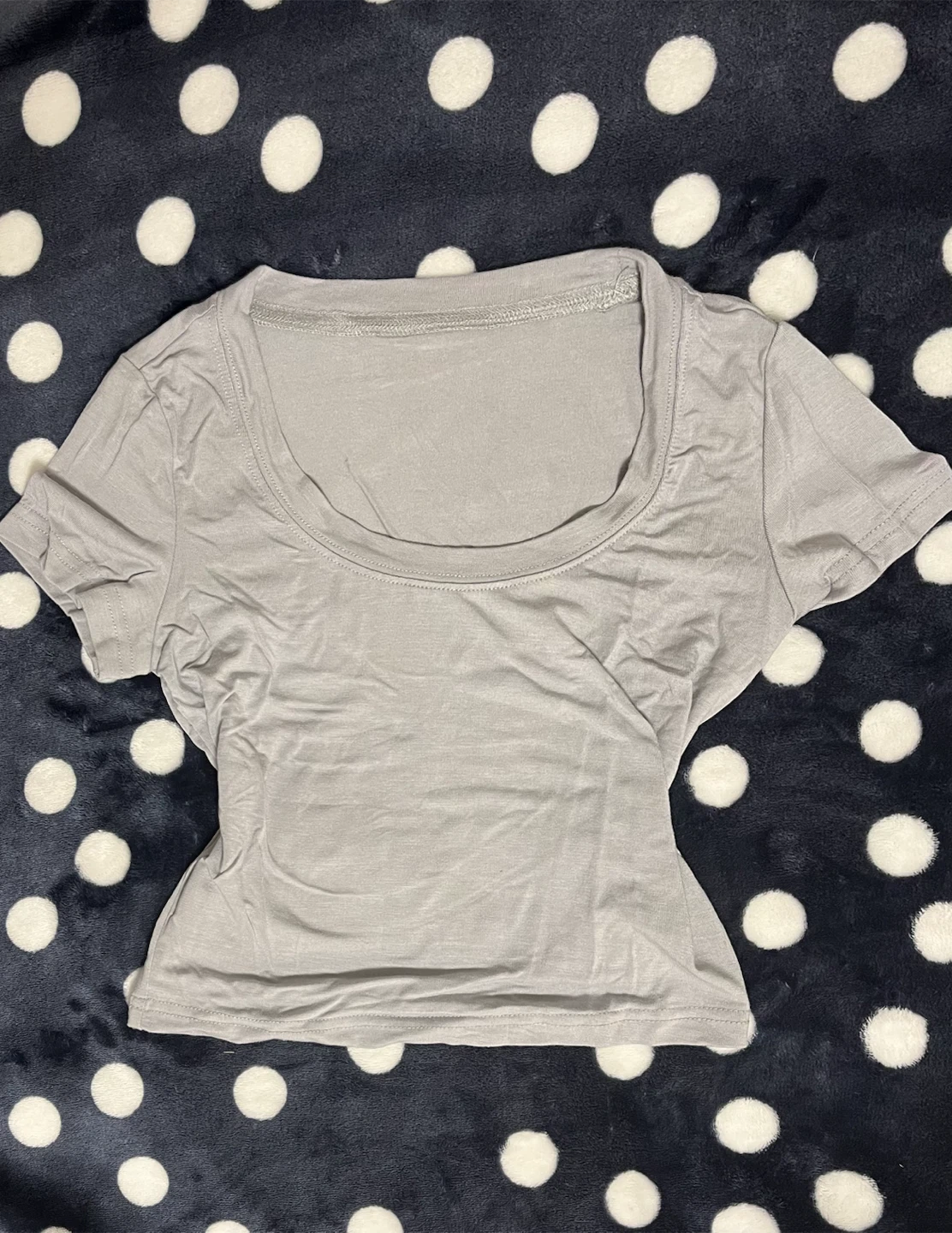 Scoop Neck Crop Top - photo 2