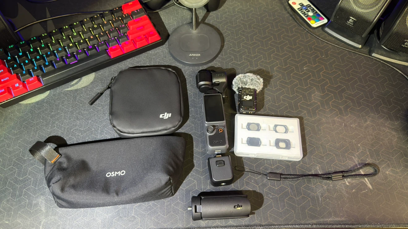 Dji Osmo Pocket 4 + Accessories