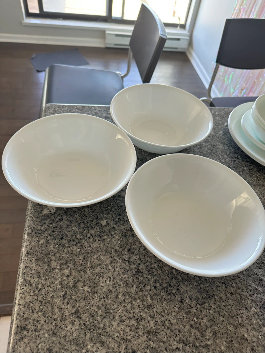 Corelle White 15 piece dinner set