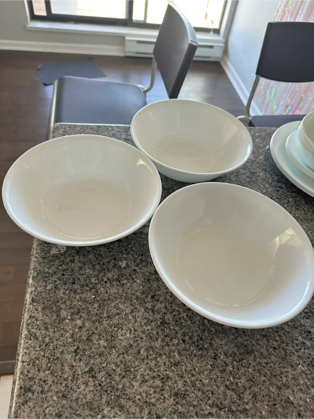 Corelle White 15 piece dinner set