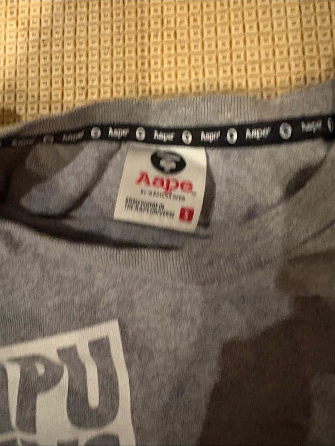 Bape NVS Shirt (Gray) - photo 2