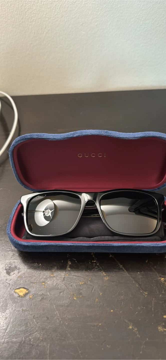 Brand new Gucci Black Sunglasses with Case