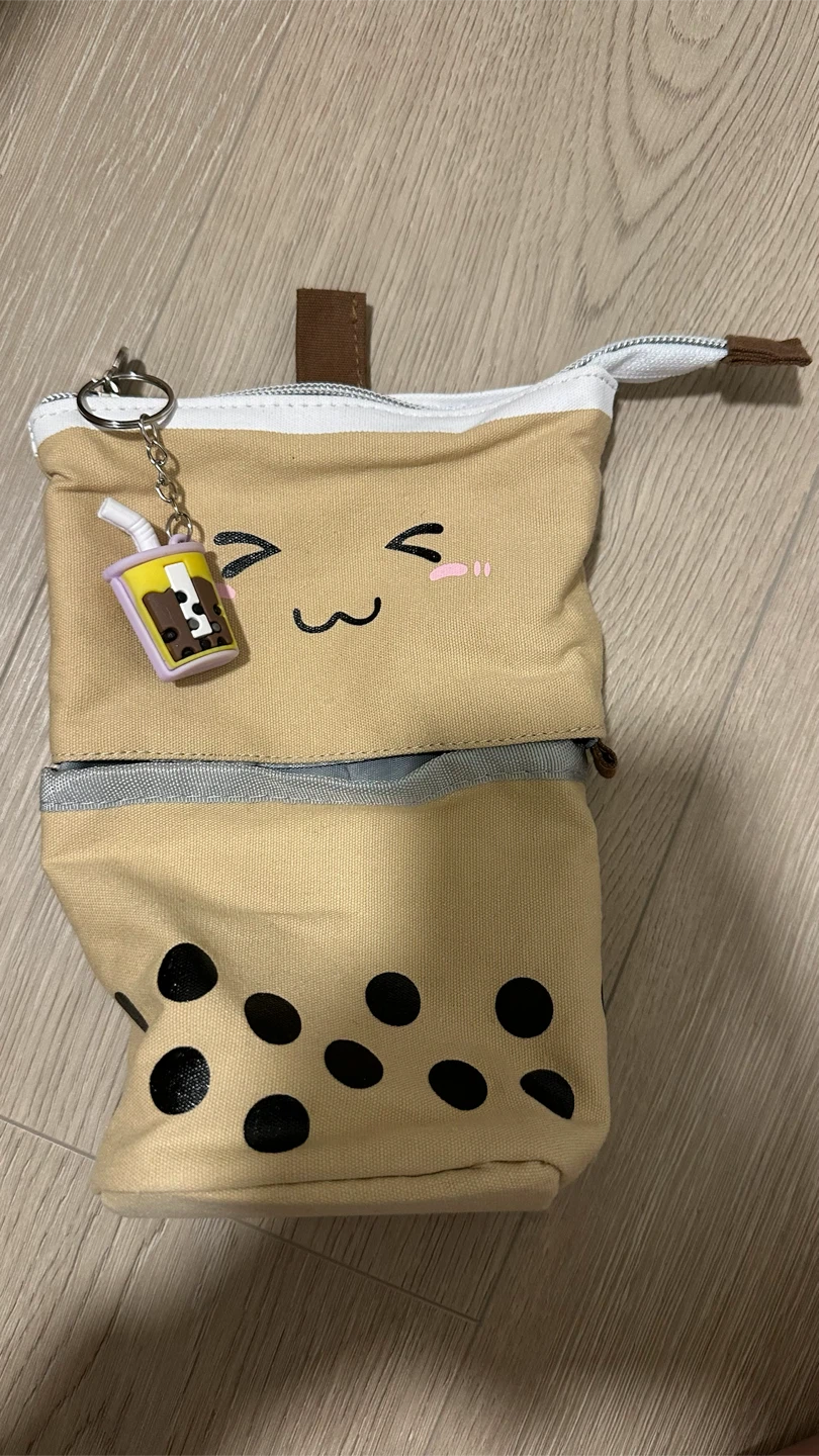 Boba tea Makeup Bag
