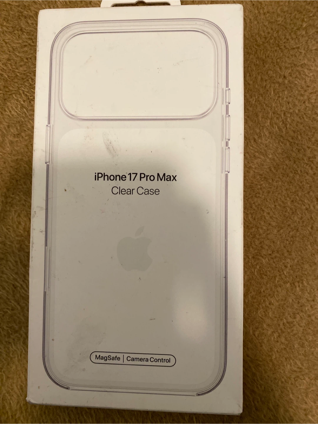 Apple iPhone 17 Pro Max Clear Case with MagSafe