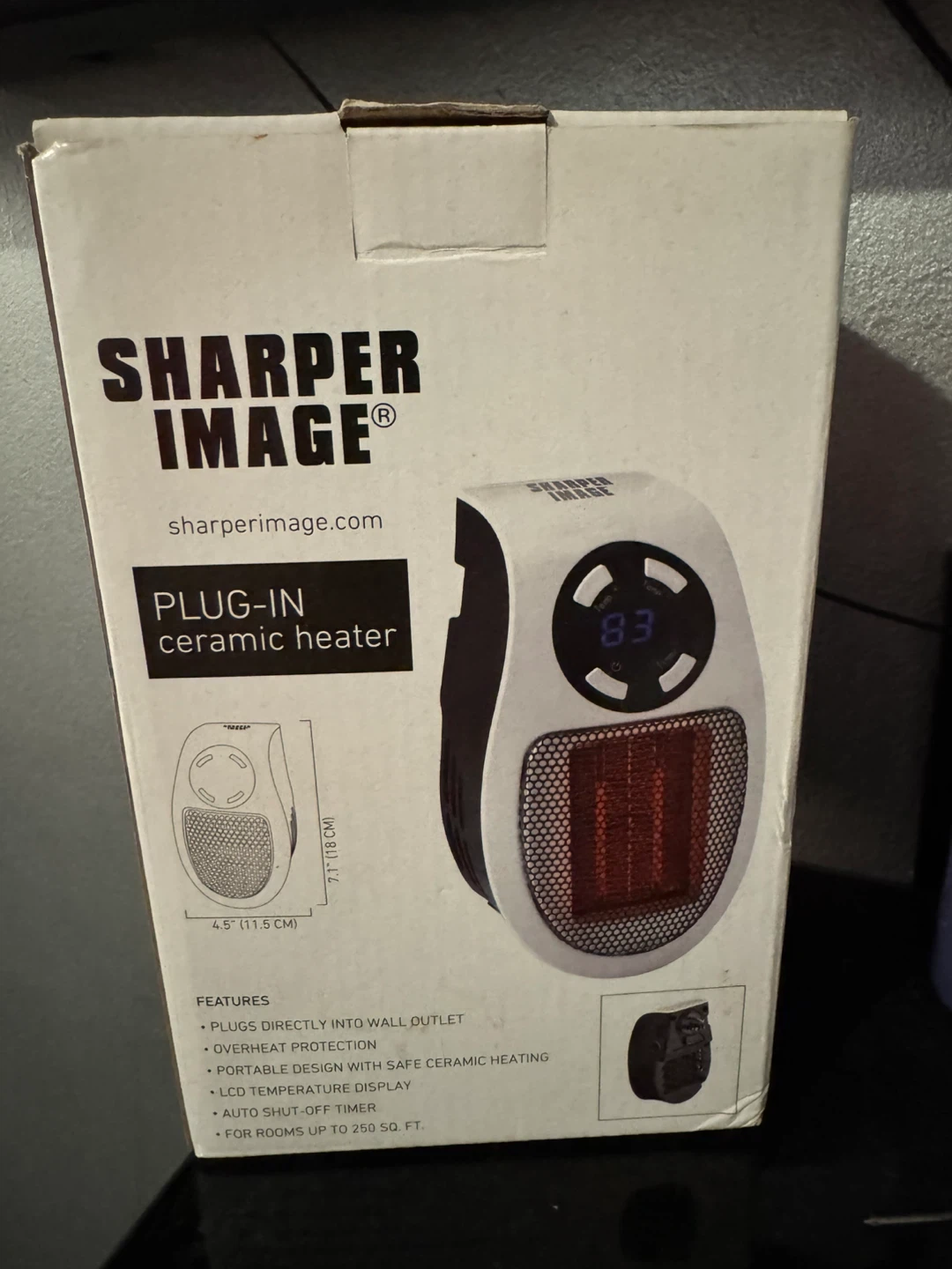 Sharper Image personal heater