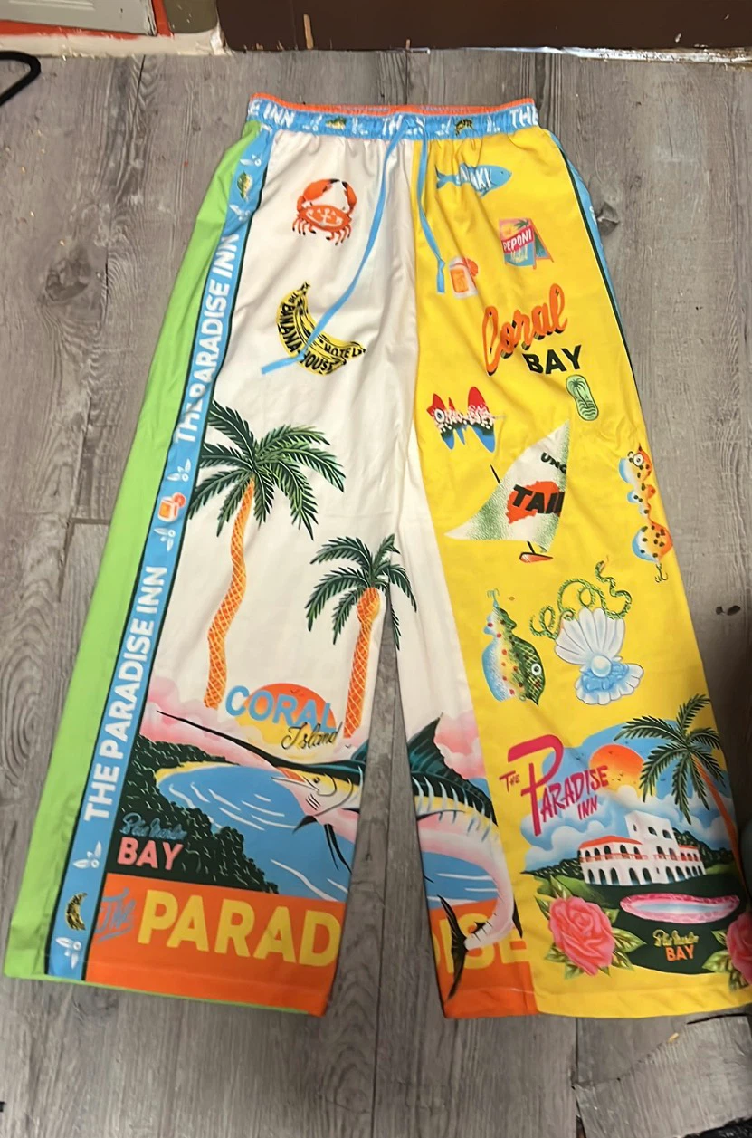 The Paradise Inn Graphic surfers Pants