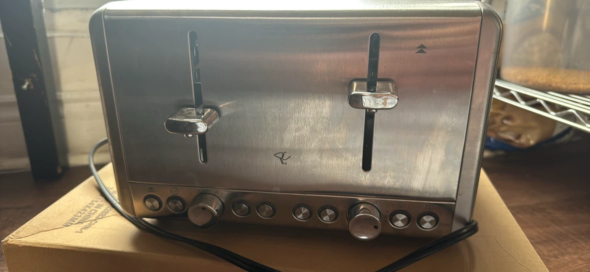 PC 4-Slice Stainless Steel Toaster - photo 2