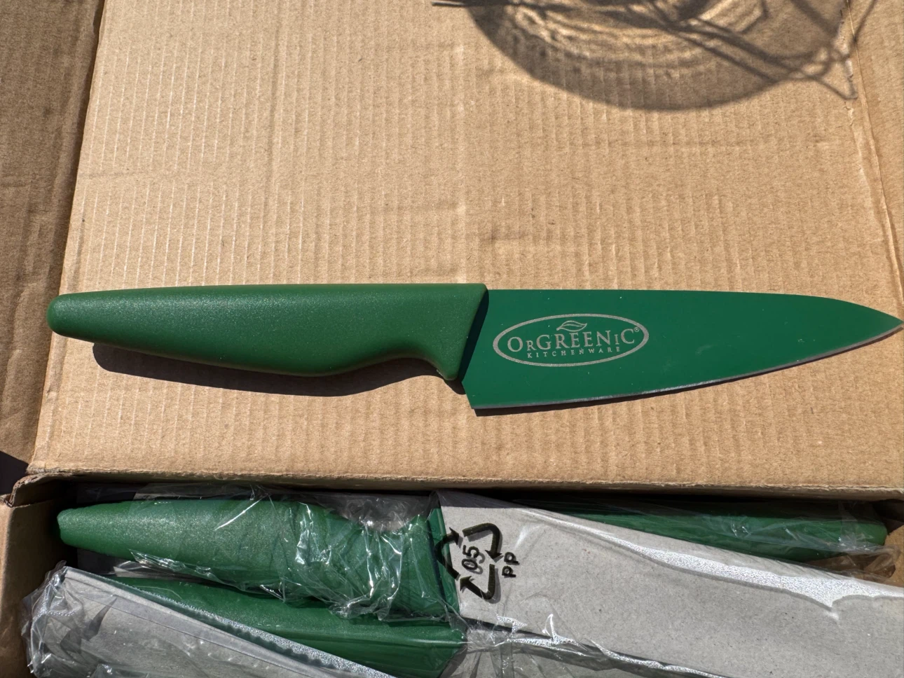 Orgreenic Kitchenware Green Knife