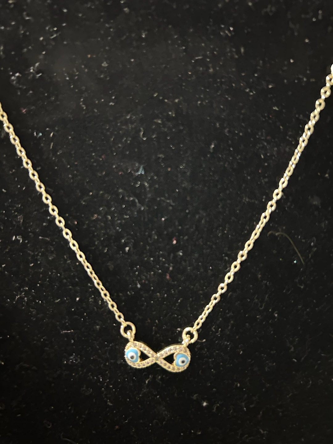Infinity Evil Eye Pendant Necklace