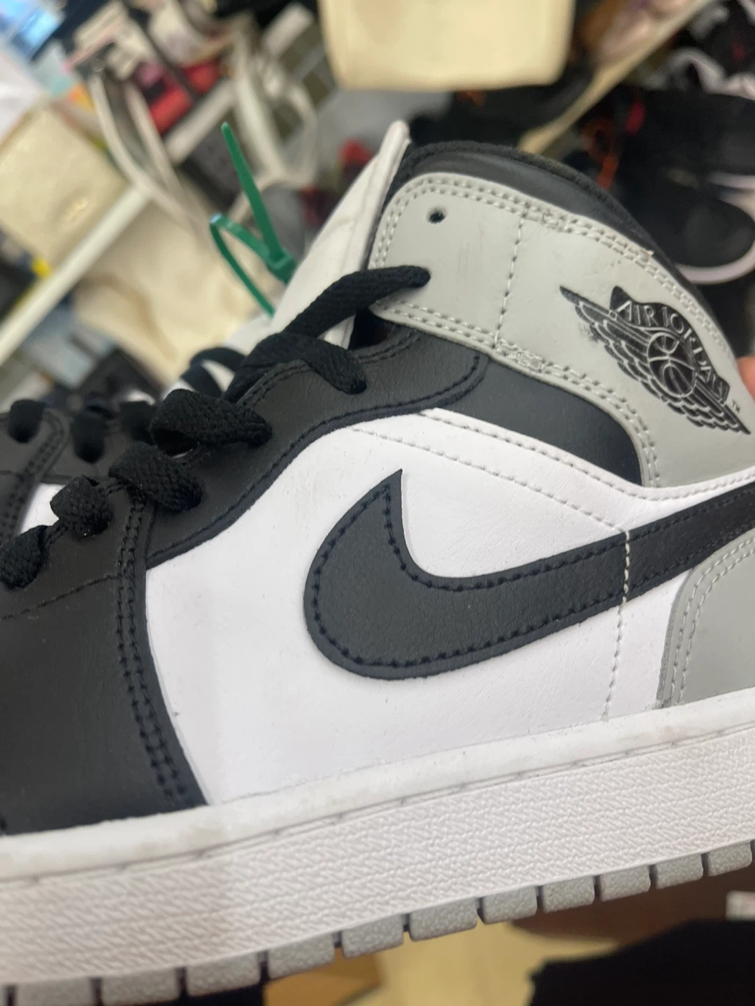 Nike Air Jordan 1 Mid Barons - photo 2