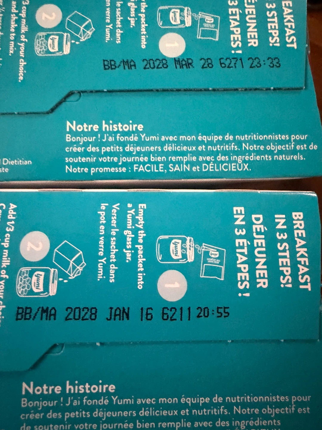 2 Boxes of Yumi Organic Overnight Oats - photo 2