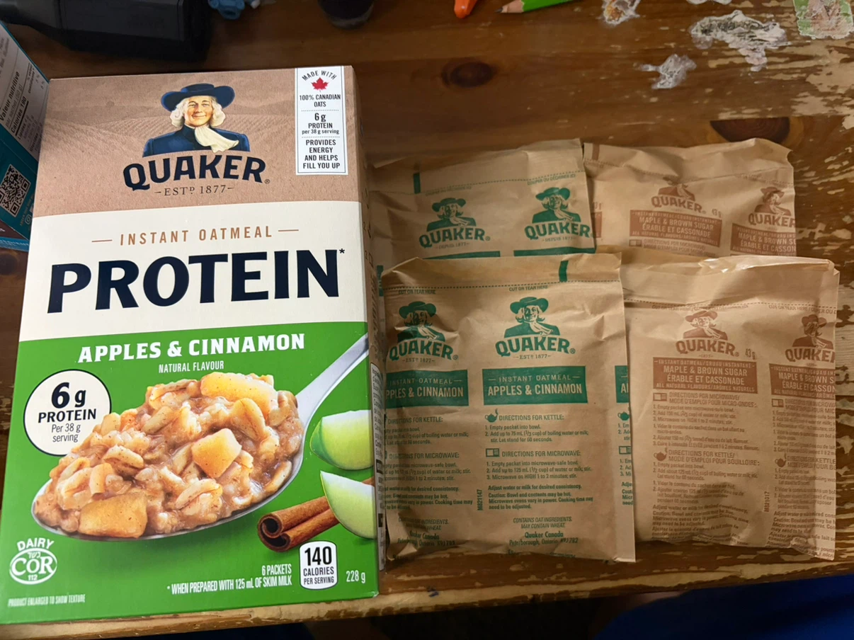 Quaker Protein Instant Oatmeal Variety Pack