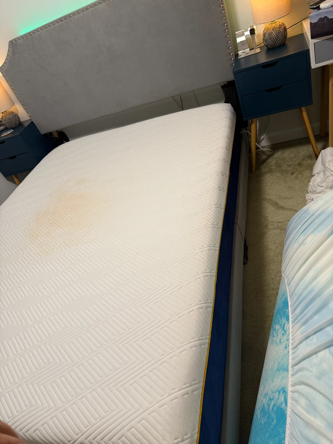 Full size mattress and frame