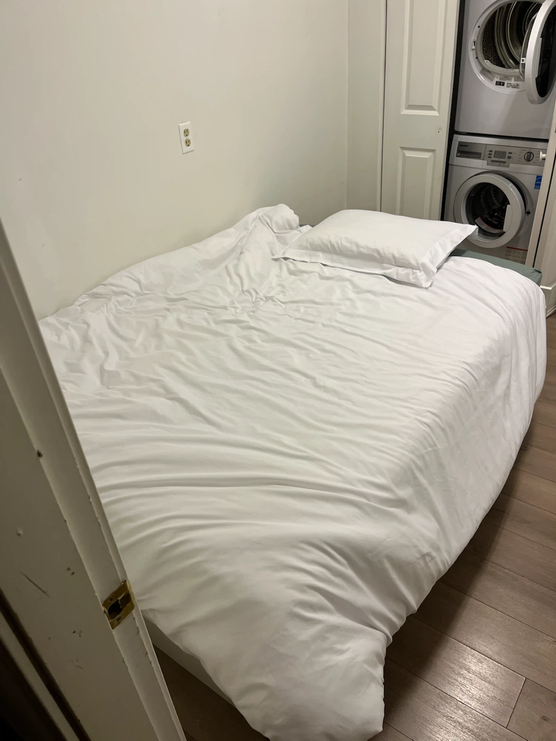 Duvet and pillow