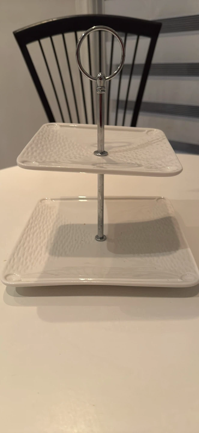 Two tier serving dish - photo 2