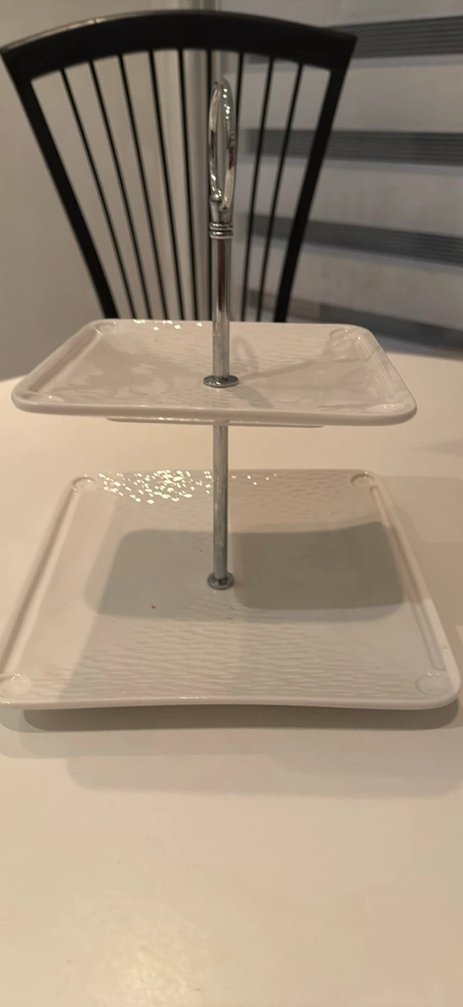Two tier serving dish - photo 3