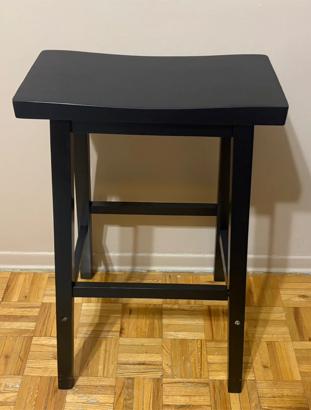 Black  Bar Stool