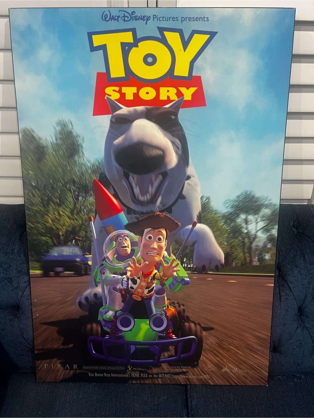 Vintage Original Toy Story Movie Poster
