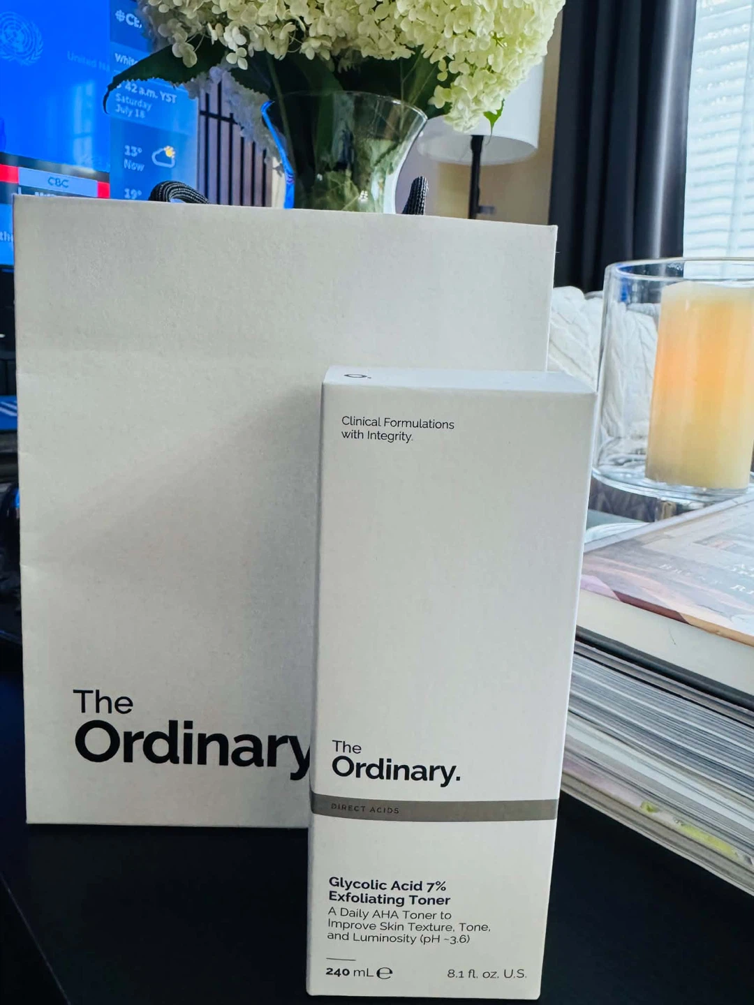The Ordinary Glycolic Acid 7% Exfoliating Toner 240ml
