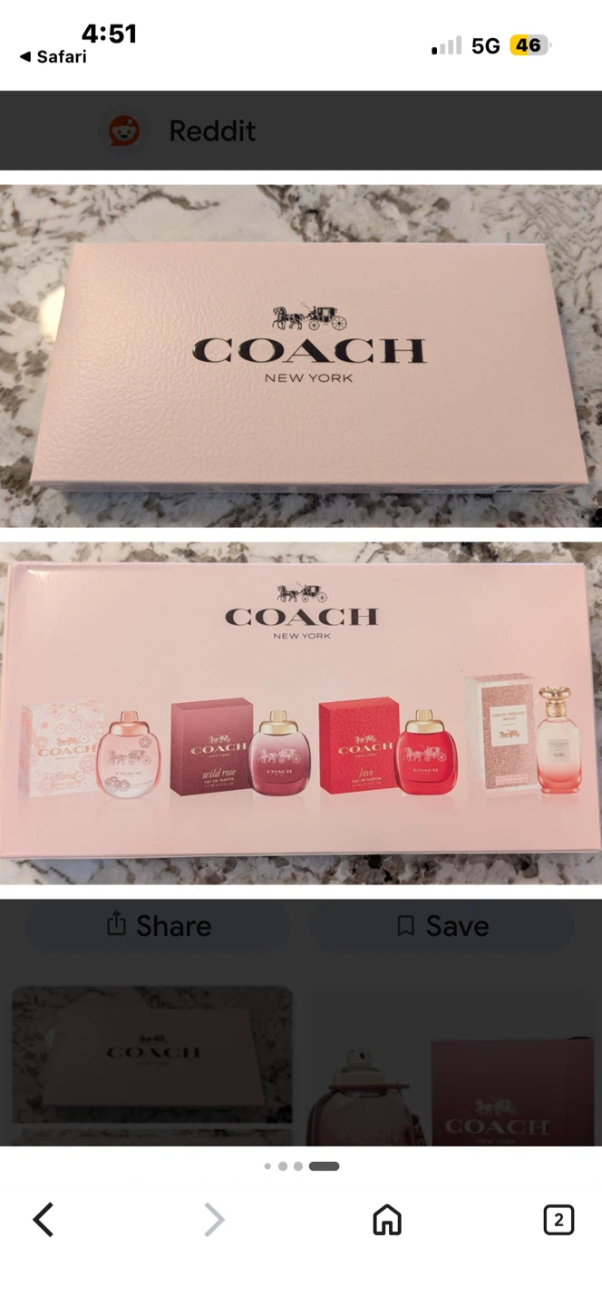 Coach New York Fragrance Gift Set